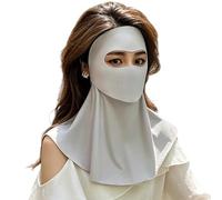Générique Sun Guard Face Shield - Adjustable Neck Cover Protector, UV Blocking Fabric System, Outdoor Sun Protection Gear, Safety Accessory, Face Shield for Fishing Work Motorcycle Use