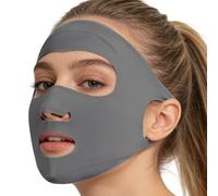 Générique Sun Protection Face, Reusable Facial Cover Ear Loops, 10.83x7.09 Inches Faces Masque with Breathable Fabric, Lightweight Face Cover, Facial with Comfortable Design, Outdoor Use for Sports