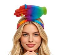 Générique Sun Visor Hat - Funny Hand Shaped Shade Cap, Breathable UV Blocking Visor, Lightweight Outdoor Sun Hat for Women Men Beach Camping Hiking Mountain Climbing Fishing Cycling Summer
