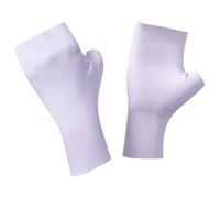 Générique Sunblock Fingerless Gloves - UPF 50+ UV Protection | Ice Silk Breathable Mittens for Driving Cycling and Manicure, Cooling Summer Outdoor Gloves for Hiking and Tea Picking, Size