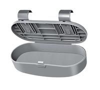 Générique Sunglasses Holder for Car Visor, Multi-Functional Universal Auto Organizer, Eyeglass Case Storage, Holder with Easy Access Clip Design, Accessory for Traveling Birthday Vehicle Driving Road