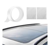 Générique Sunroof Cover Seal - Transparent Waterproof Car Roof Seal, Sunroof Sealing Strip | Panøramic Sunŕoof Leakproof Tape, Windshield Rainproof Adhesive For All Vehicles