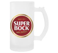 Générique Super Bock Since 1927 Logo Transparent Bière Agresser Avec Poignée Beer Mug With Handle