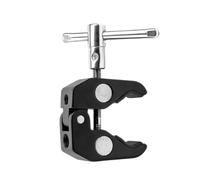 Générique Super Pince avec Mini rotule 360 °, Support de Serrage à dégagement Rapide, trépied, Clip vis 1/4 for caméra DSLR GoPro DJI Insta
