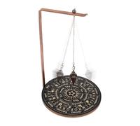Générique Support À Pendule - Présentoir En Bois Et, Support D'ornement Wiccan, Organisateur De Rangement Décoratif En Pierre Et Roche | Vitrine De Pendule En De Divination De Méditation Pour Le