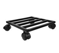 Générique Support à roulettes pour Plantes en Fer Robuste de 25 Cm avec Roues Heavy Duty, pour Déplacer Pots et Jardinières en Extérieur ou Jardin