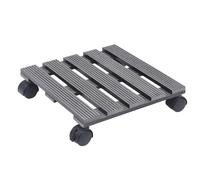 Générique Support à sur roulettes - Roulette à Usage intensif et imperméable - Grand Plateau à Roulant,pour Extérieur Jardin Terrasse Balcon Patio