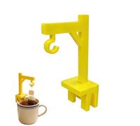 Générique Support à thé pour mug,Support Mignon Portable - Pinces porte-sachet à thé en forme de grue,Pour Bureau Table Maison Intérieur à l'Intérieur Cuisine Station de Travail Bureau Boisson et