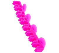 Générique Support à Ventouse en Silicone pour Pinceaux de Maquillage Étagère Compacte Multi-Emplacements Rangement Mural Pratique pour Accessoires de Beauté Support Solide et Gain de