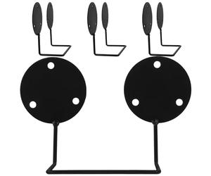 Générique Support Antidérapant Lot de 4 Pièces pour Matelas en Acier Inoxydable Noir Haute Résistance et Solide, pour Stabiliser et Fixer Literie Facilement