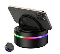 Générique Support Audio à Induction - Haut-Parleur Portable sans Fil, lumières, suport de téléphone pour Lecteur Audio | Haut-Parleur Support de téléphone sans Fil | pour la Maison, la Plage