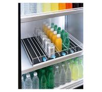 Générique Support auto-alimentant réglable pour canettes et bouteilles, organisateur de plateau plat pour réfrigérateur, supermarché, magasin et étagères retail(520x460 mm)