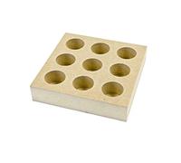 Générique - Support Bois MDF pour 9 Tubes À ESSAI