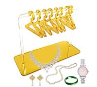 Générique Support Boucles Oreilles - Barre Acrylique Huit Cintres, Porte-Boucles Organisation, Râtelier Bijoux Présentation | Meuble Présentoir Pour Magasin Salon Professionnel