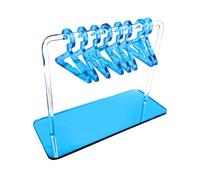 Générique Support Boucles Oreilles - Barre Acrylique Huit Cintres, Porte-Boucles Organisation, Râtelier Bijoux Présentation | Meuble Présentoir Pour Magasin Salon Professionnel