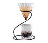 Générique Support Café - Métal Porte Filtre, Station Extraction Manuelle, Support Tasse, Structure Cuisine | Café Filtre Pour Maison Atelier Boisson Chaude Préparation Stable Durable Élégant