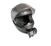 Générique Support Caméra Casque Moto Fixation Menton Adhésif 3M Compatible GoPro DJI Action Insta360 (Scorpion Exo 491)
