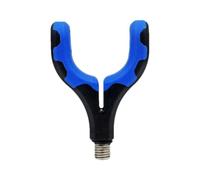 Générique Support Canne Carpe - Préhenseur Talon Pêche | Tête Cale Fourche | Capuchon Antidérapant Silicone, Petit Accessoire TPR Euro Vue Croisée pour Lac Capture Poisson (5x7cm)