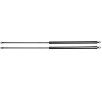 Générique Support Capot Voiture 2 vérins à gaz universels 150-900N 860 mm | La pression de l'air avant en acier noir fournit un soutien et empêche le rebond.(250N)