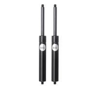 Générique Support Capot Voiture Contrefiche gaz Universelle 100N 210-610mm | Les ressorts à gaz avant en acier noir 2 pièces fournissent un soutien équilibré(310mm)