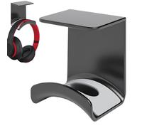 Générique Support Casque Mural - Support de casque | Fixation Adhésive pour Casque | Pour home studio, bureau informatique, salle de onfiguration streaming