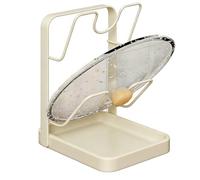 Générique Support Couvercle Casserole, Porte Repose Couvercle Cuisine, Rangement Couvercles Casserole, Organiseur Cuisine Pour Planche À Découper Assiette Plat Spatule Armoire