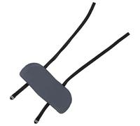 Générique Support D'accoudoir Ergonomique pour Lit de Massage en PU et Éponge Noir, Design Simple et Confortable, pour Lits de Beauté et Coussins Spéciaux