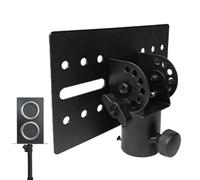 Générique Support D'adaptateur De Montage en Métal Rotatif - Pince Pivot Pivot, Support De L'axe Moderne | De Connecteur en Acier Réglable, Luminaire À Charnière À Cadre Durable, Bras De De