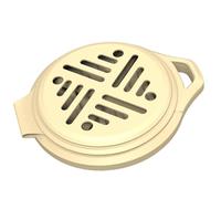 Générique Support de Anti-moustiques, Brûleur de, étui Compact, Support Léger à Suspendre En Silicone pour Camping, Piscine, Fête, Jaune
