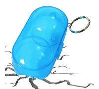 Générique Support de Balle de - Mallette de Rangement pour et Adultes, boîte Durable épaisse en PP, Conception Transparente à Pression Rapide | Porte-clés de conteneur de Tennis de Table, Anne