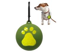 Générique Support de Balle pour Chien pour Ceinture, Équipement de Dressage de Chiens en Silicone, Jouets Portables pour Chiens, Outils d'entraînement légers pour Chiots, en Plein air, entraînement