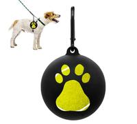 Générique Support de Balle pour Chien, Sac de Balle en Silicone pour Chien, Outils Pratiques de Dressage de Chiens, Fixation de Laisse pour Mains Libres pour Le Dressage, de Taille Standard, Toutes