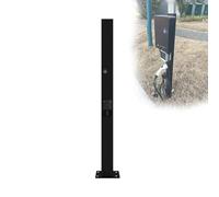 Générique Support de borne de Recharge extérieure Robuste pour véhicules électriques, Socle en Acier Inoxydable, Fixation au Sol, résistant aux intempéries, Base de Chargeur Ultra-résistante