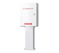 Générique Support de borne de Recharge pour véhicule électrique. Boîtier de Recharge verrouillable et étanche, Haute sécurité, Compatible avec la Plupart des chargeurs (50 x 60 cm).