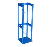 Générique Support de Bouteille d'oxygène Vertical avec chaîne métallique, Support Universel Anti-basculement pour Bouteille d'oxygène, Support Organisateur pour Bouteilles de protoxyde d'azo