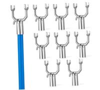Générique Support de Branche végétale, Lot de 8 en Alliage d'aluminium en Forme de Y, pour vignobles et Jardins, supporte des Branches de différents diamètres, pour jardiniers
