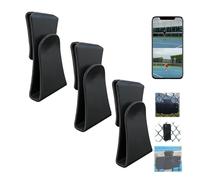 Générique Support de caméra de Tennis, Support de téléphone pour Court de Tennis, pour Enregistrement de Clips sur Filet et clôture, Analyse des matchs, Diffusion en Direct (3pcs)