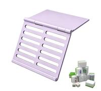 Générique Support de Cartes Mahjong pour Bord de Table | Rangement Portable Imprimé en 3D,Présentoir pour Cartes de Mahjong - pour Joueurs débutants, Appartement, dortoir, Train, Voyage, Jeu de Table