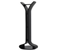 Générique Support de Casque Audio Abs Noir Antidérapant pour Bureau Maison | Présentoir Compact, Gain de Place, Usage Bureau et Domicile, pour Casques et Headsets