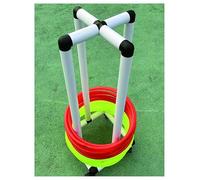 Générique Support de Cerceau de Fitness for Enfants, Chariot de Rangement à roulettes avec Roue Universelle, Support de Rangement Compact for cerceaux(45cm/17.7'')