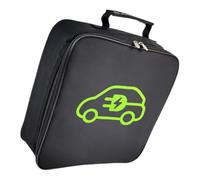 Générique Support de Charge pour Câble de Recharge Véhicule Électrique, Paquet de Rangement Carré Étanche et Ignifugé en Tissu Oxford, Organisateur pour Câbles Ev et Adaptateurs,