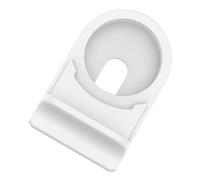 Générique Support de Chargeur de Montre sans Fil Pratique et Stable en Silicone Blanc Fonction de Rangement Chargeur de Montre Connectée Compatible pour Bureau et Maison