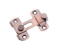 Générique Support De Charnière En Acier Inoxydable, Boucle Sécurité Silencieuse For Cadenas, Moraillon, Verrou Fenêtre, Placard, Porte(3inch-red bronze)