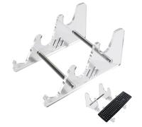 Générique Support de Clavier,Support de Clavier de Bureau Installation Manuelle Supports inclinés en Acrylique pour Femmes Hommes - de Cadre en Acrylique pour Bureau, Salle d'étude, Salon