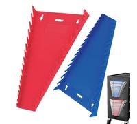 Générique Support de clé magnétique, Organisateur de clé magnétique - 1 Paire de Support de Rangement pour pour Mur - Jeu de Supports de clés, Rangement de clés de boîte à Outils, Organisateur de