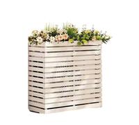 Générique Support De Climatisation Extérieur, Housse De Climatiseur Extérieur, Écran De Confidentialité for Climatiseur Carbonisé, for Salon, Chambre, Bureau, Restaurant(Color3,105x45x100cm)