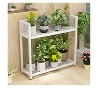 Générique Support De Climatisation Extérieur, Présentoir De Climatisation, Barrière Antibruit Décorative Et Support De Fleurs for Jardin, for Unité Extérieure(White,100x35x90cm)