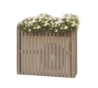 Générique Support De Climatisation Extérieur, Support De Fleurs for Climatiseur De Balcon, Présentoir De Plantes for Balcon, for Jardin, Cour Et Balcon(Color4,120x60x109cm)