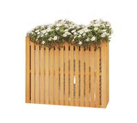 Générique Support De Climatisation Extérieur, Support De Fleurs for Climatiseur De Balcon, Présentoir De Plantes for Balcon, for Jardin, Cour Et Balcon(Color1,120x60x109cm)