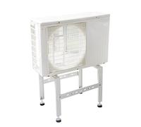 Générique Support de climatiseur réglable - Support de Sol Universel pour systèmes de Mini-Split et de Pompe à Chaleur sans Conduit - Durable, Installation Facile, Ajustement Parfait